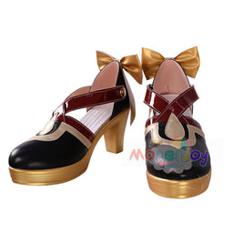 Monenjoy 原神 傀儡 執行官 サンドローネ シューズ コスプレ道具 人工革 コスチューム ナドクライ編 イベント ブーツ