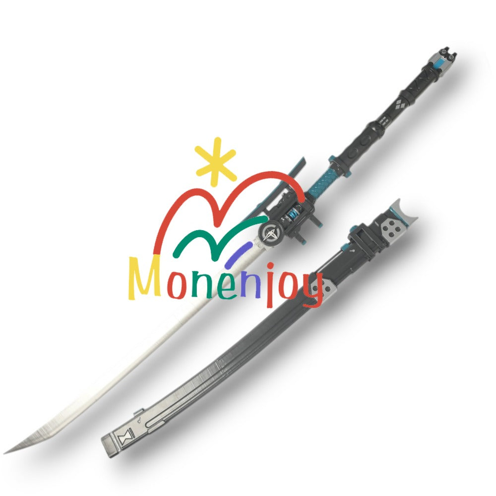 Monenjoy ゼンゼロ コスプレ 月城柳 武器レプリカ 柳 コスプレ道具 骸薙ぎ 剣 薙刀 183cm 太刀125cm 樹脂製 ゼンレスゾーンゼロ イベント 撮影道具 - Monenjoy