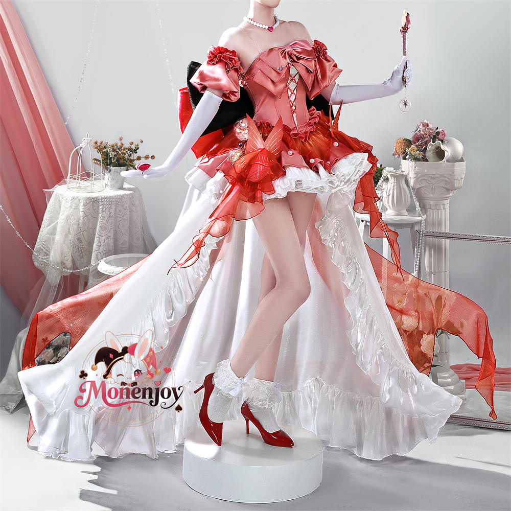 Monenjoy アークナイツ KAYOU蛍光叙夢 ハルカ ワンピース ドレス