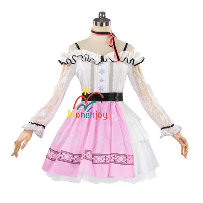 Monenjoy インフィニティニキ 百点満点の出発 コスプレ衣装 ワンピース ドレス イベント GS1310 - Monenjoy