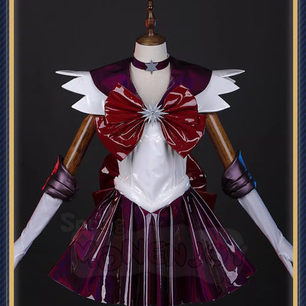 Monenjoy 美少女戦士セーラームーン 土萠ほたる コスプレ衣装 セーラーサターン コスチューム GS1379 - Monenjoy