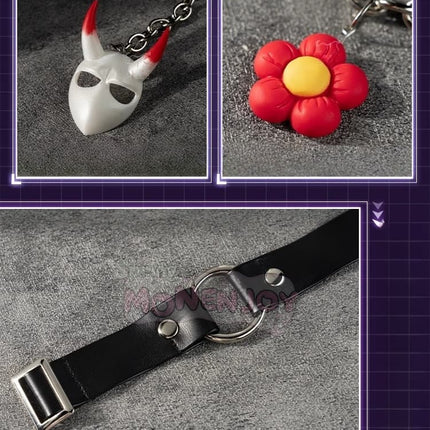 Monenjoy Identity V BLK Sentai Mechanical Engineer (BLK.TRACY) ชุดคอสเพลย์ครบชุด | การจำลองความแม่นยำสูงพร้อมอุปกรณ์เสริม 5 ชิ้น คุ้มค่าที่สุด