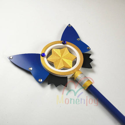 Monenjoy Fate/kaleid liner プリズマ☆イリヤ イリヤ コスプレ道具 美遊・エーデルフェルト 法杖 PVC材質 魔法少女・カレイドサファイア 武器モデル