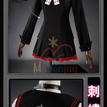 売り切れ次第終了・再入荷なし Monenjoy ゼンレスゾーンゼロ 浮波柚葉 コスプレ衣装  セーラー服 Ukinami Yuzuha 怪啖屋 ミニスカート 狸の尻尾 本物の狸 かまちー追加 イベント おもちゃ 狸 セーターコート