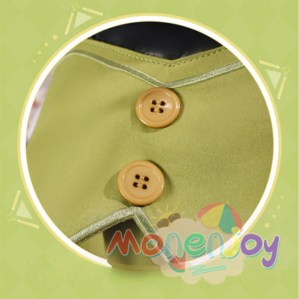 Monenjoy 原神 アイノ コスプレ衣装 3d樹脂製パーツ 1:1レプリカ Aino Genshin ナド・クライ編  水元素 月の輪 コスチューム