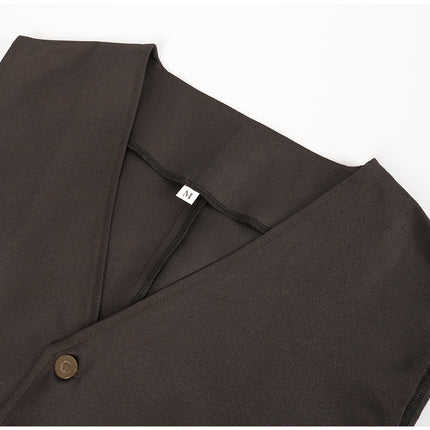 Monenjoy 葬送のフリーレンリュグナー 魔法使い 魔族 紳士 コスプレ コスチューム COS パーティー 舞台衣装 ハロウィン 感謝祭 コスチューム 変装 ハロウィン 舞台衣装 撮影 コスプレ - Monenjoy