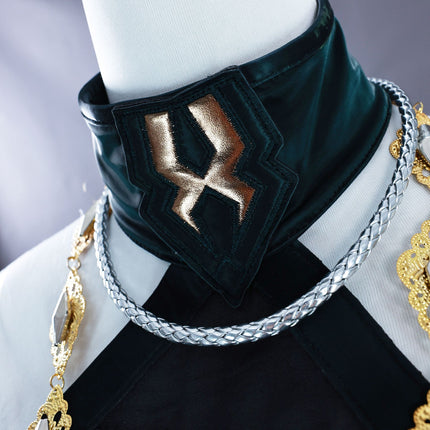 Monenjoy 原神 シロネン コスプレ衣装 神の目付 尻尾付 ウィッグ追加 イベント 舞台服 - Monenjoy