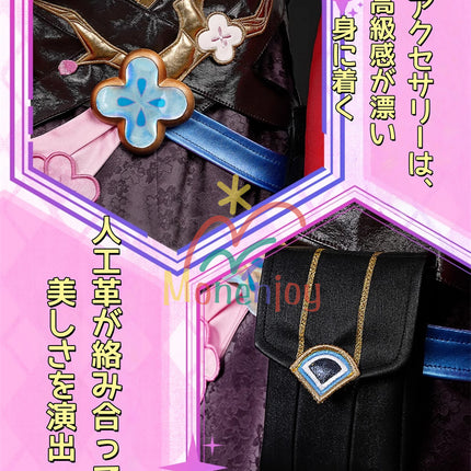 「在庫限り売切れ終了」Monenjoy 崩壊スターレイル 三月なのか(巡狩) 長夜月コスプレ衣装 イベント 崩壊スタレ 舞台服 剣士服 ハロウィン