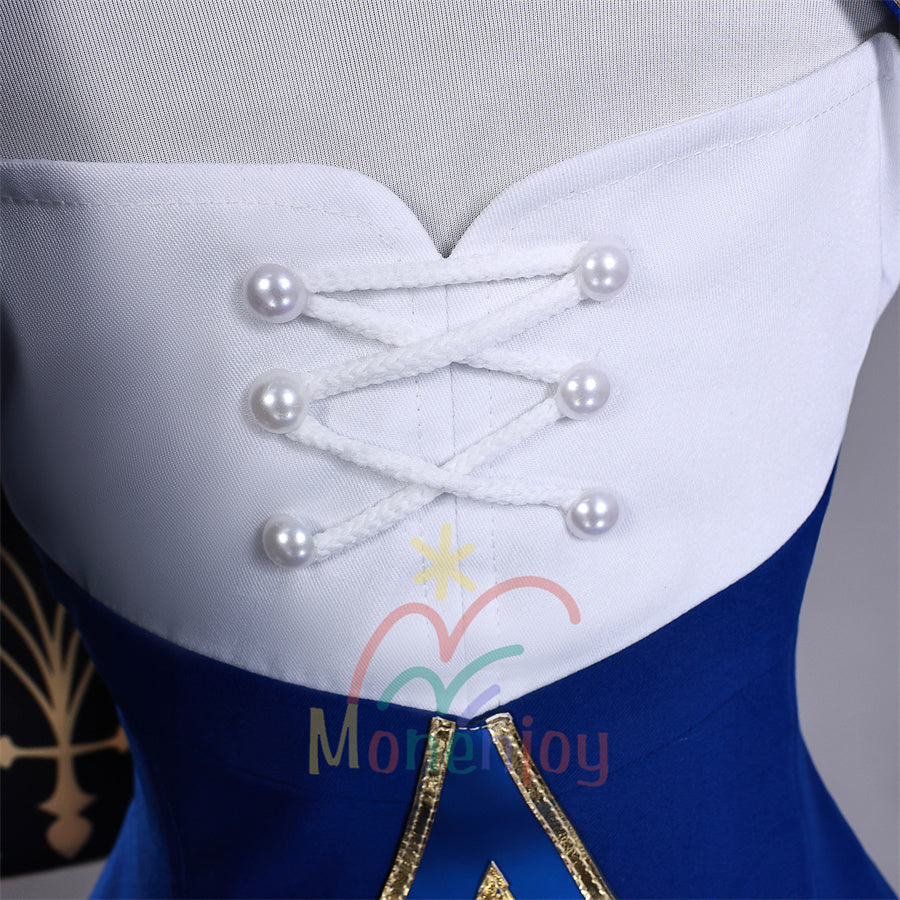 Monenjoy 崩壊スターレイル Fateコラボ セイバー コスプレ衣装 ワンピース イベント 3dプリント番 コスチュームGS1439