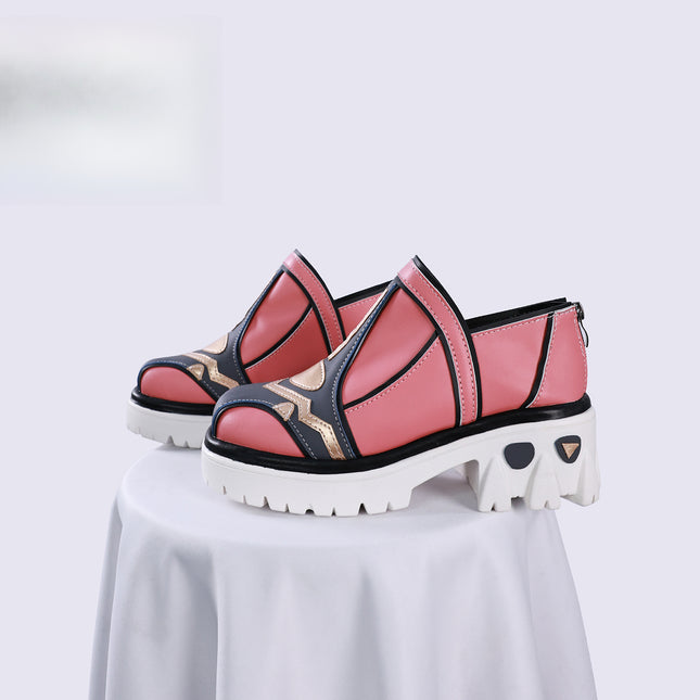 Monenjoy 原神 ヴァレサ シューズ Valesa ブーツ 靴 コスプレ道具 アクセサリー - Monenjoy