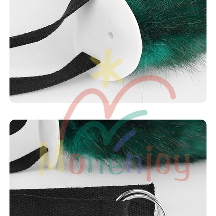 Monenjoy 原神 ティナリ ふわふわ 耳飾り+尻尾 可愛い 萌えグッズ 猫耳 きつね耳 コスプレ道具 アクセサリー  - Monenjoy