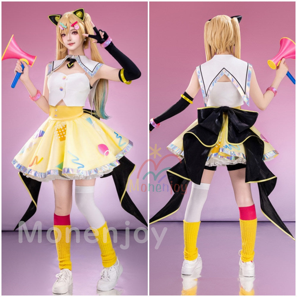 Monenjoy バンドリ！ ゆめ∞みた 仲町あられ コスプレ衣装 夢限大みゅ