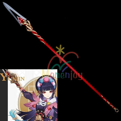 Monenjoy 原神 匣中滅龍 コスプレ道具 Dragon's Bane 長柄武器 180cmイベント フータオ(胡桃)GS1197 - Monenjoy