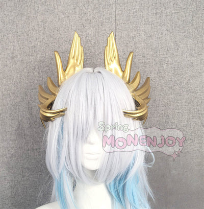 アークナイツ プラマニクス 髪飾 ヘアアクセサリー 4点セット Pla材質 初雪 Pramanix イベント舞台対応 Monenjoy