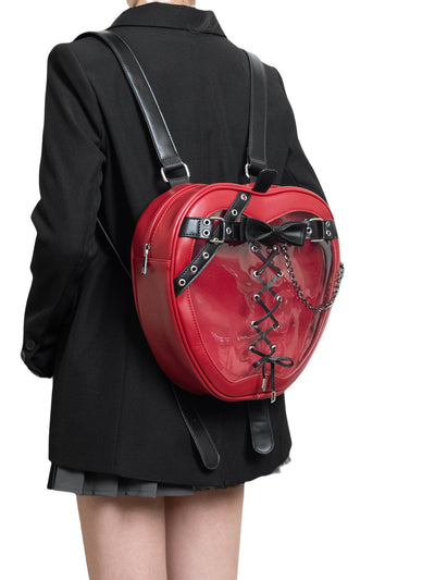 Monenjoy 痛バッグ アニメ 地雷系 パンク 渋谷 原宿ファション コスプレ 2次元 萌えグッズ バックパック/リュック 可愛い デザイン 装備品 アクセサリー - Monenjoy