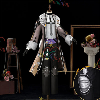 部分サイズ納品 原神 イルーガ コスプレ衣装 Monenjoy 3D樹脂パーツ付 | Illuga ライトキーパー 闇夜の鶯 コスチューム