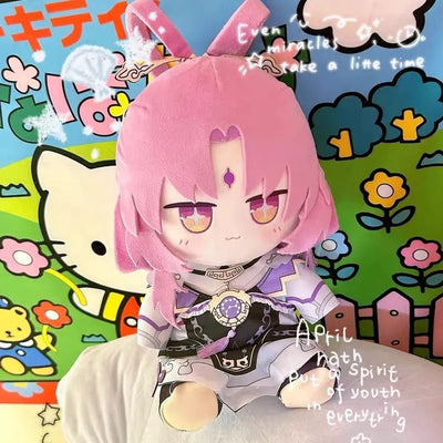 Monenjoy 崩壊スターレイル 符玄(ふげん 着せ替え可能 誕生日プレゼント 綿人形 40cm ぬいぐるみ (座り姿勢タイプ) 同人ハンドメイドドール【予約販売・ロット別発送】 中国輸入品