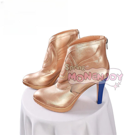 Monenjoy 崩壊スターレイル サフェル シューズ コスプレブーツ 靴  セファリアGS1372 - Monenjoy