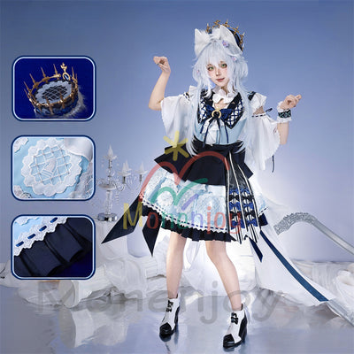 製品詳細の更新中 Monenjoy アークナイツ ロスモンティス 迷迭香 コスプレ衣装 猫耳・尻尾対応 | ローズマリー Monenjoy