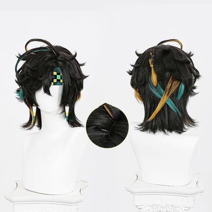 Monenjoy 原神 キィニチ ウィッグ カツラ コスプレ道具 イベント  - Monenjoy