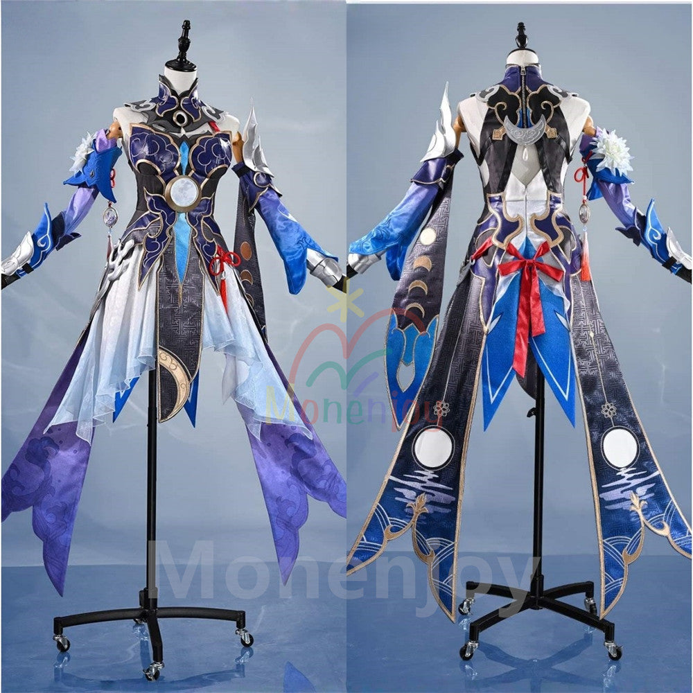 Monenjoy 崩壊スターレイル 鏡流 コスプレ衣装 Jingliu コスチューム