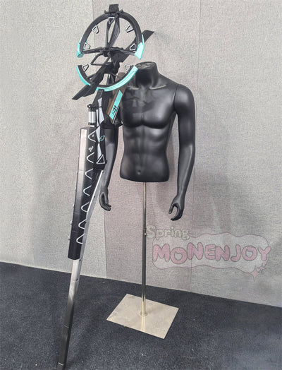 Monenjoy アークナイツ ホルハイヤ コスプレ道具 モチーフ武器 髪飾 185cm レプリカ PLA材質 霍尔海雅 Ho’olheyak イベント舞台対応 Monenjoy
