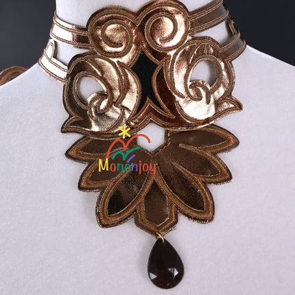 Monenjoy 崩壊スターレイル アグライア コスプレ衣装 オンパロス ウィッグ+シューズ追加 イベント 仮装  - Monenjoy