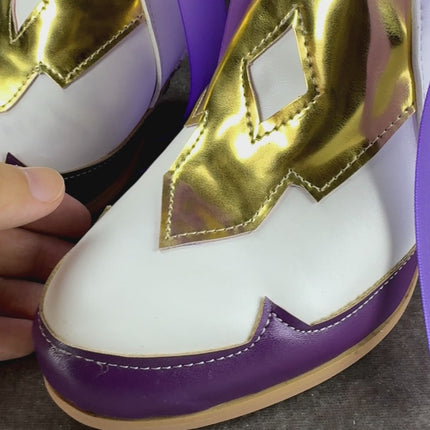 Monenjoy 崩壊3rd ハーイ愛の妖精さん エリシア コスプレ ブーツ シューズ コスプレ道具