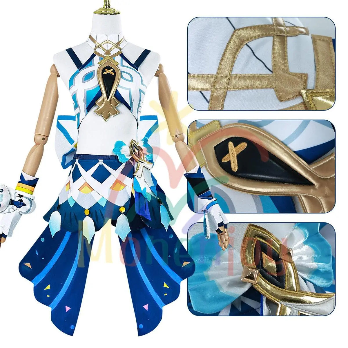 原神 ナタ ムアラニ 水元素 仮装 スチューム メツトリの案内人 イベント 流泉の衆 コスプレ衣装 cosplay - Monenjoy
