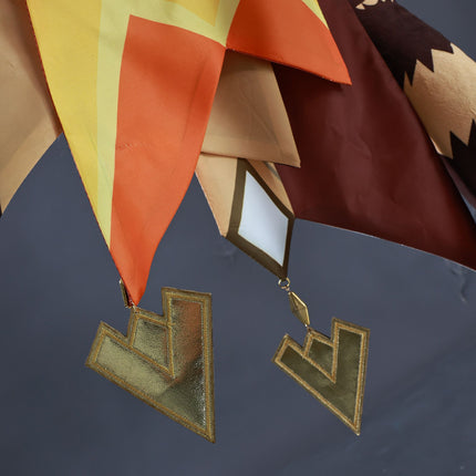 Monenjoy 原神 シロネン コスプレ衣装 神の目付 尻尾付 ウィッグ追加 イベント 舞台服 - Monenjoy