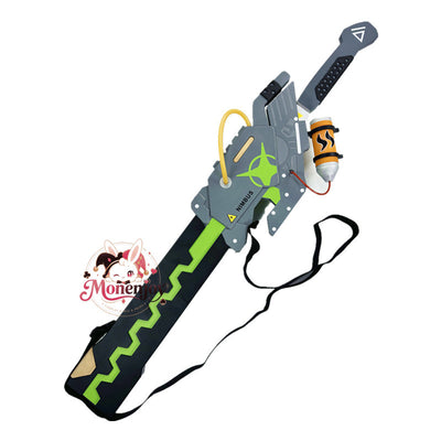 Monenjoy ゼンゼロ アンビー 武器モデル 110cm コスプレ道具 モチーフ武器 レプリカ 木 ゼンレスゾーンゼロ Monenjoy