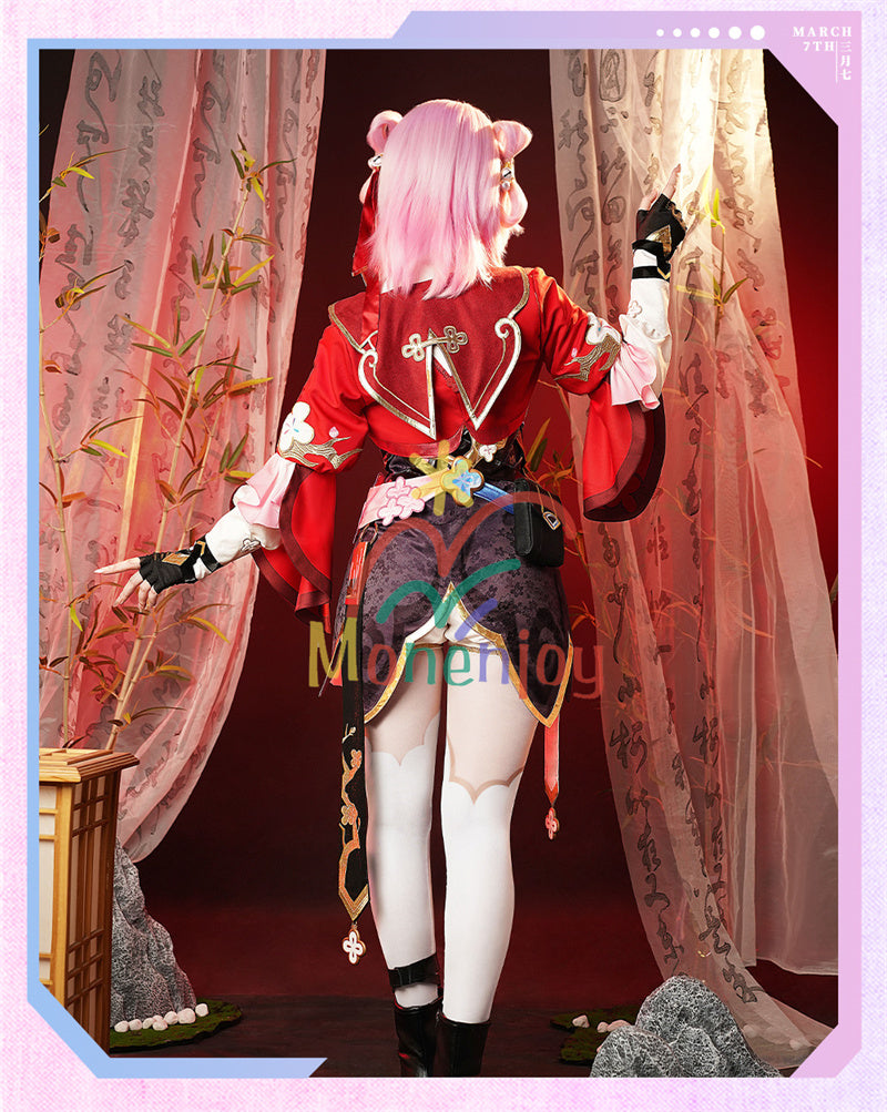 「在庫限り」Monenjoy 崩壊スターレイル 三月なのか(巡狩) 長夜月コスプレ衣装 イベント 崩壊スタレ 舞台服 剣士服 ハロウィン