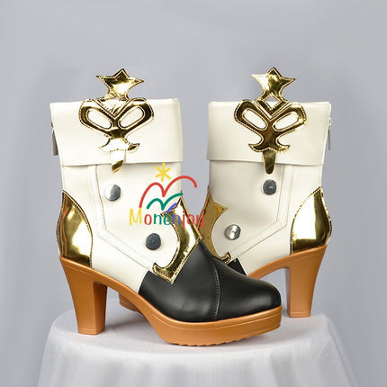 Monenjoy 原神 クロリンデ コスプレ 栄光の剣 クロリンデの衣装 完全再現 - Monenjoy