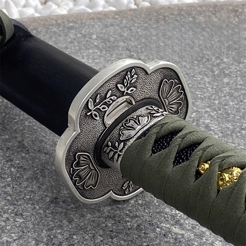 Monenjoy SEKIRO: SHADOWS DIE TWICE 隻狼 不死斬り・拝涙 日本風 戦国時代 葦名一心 装飾品 103cm 汎用刀 仕上げ模造刀 レプリカ 和風 コスプレ道具 木刃 樹脂刃 工芸品 ソード ハロウィン