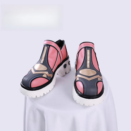 Monenjoy 原神 ヴァレサ シューズ Valesa ブーツ 靴 コスプレ道具 アクセサリー - Monenjoy