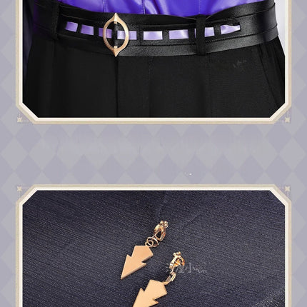 Monenjoy 原神 璀夜華宴シリーズ セノ 礼服 スーツ コスプレ衣装 イヤリング付き 栄華のバトルアリーナ イベント - Monenjoy