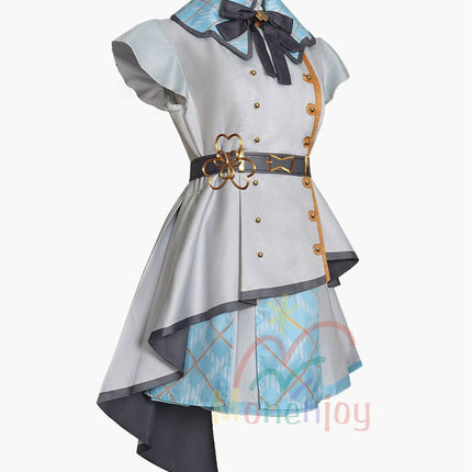 Monenjoy プロジェクトセカイ 花里みのり コスプレ衣装 益坂女子学園 MORE MORE JUMP 舞台服 ASRUN ライブ服 コスチューム