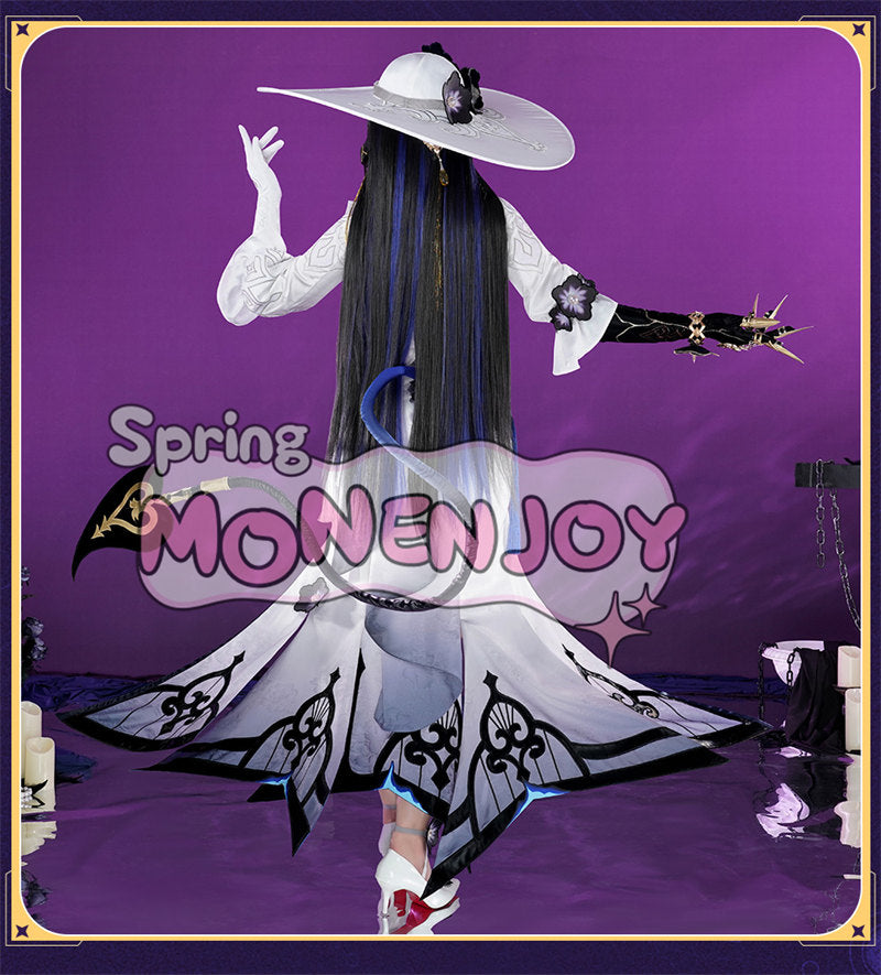 予約販売 Monenjoy 崩壊スターレイル コンスタンス 永火官邸 ダリア 合金製パーツ コスプレ衣装 帽子付 天外衛星通信 コスチューム