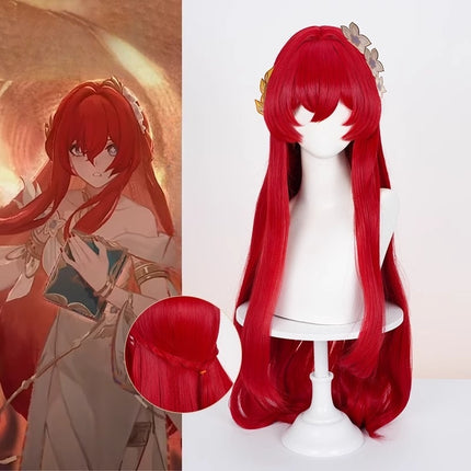 Monenjoy 崩壊スターレイル トリビー ウィッグ ヤヌサポリスの聖女トリスビアス カツラ コスプレ道具 - Monenjoy