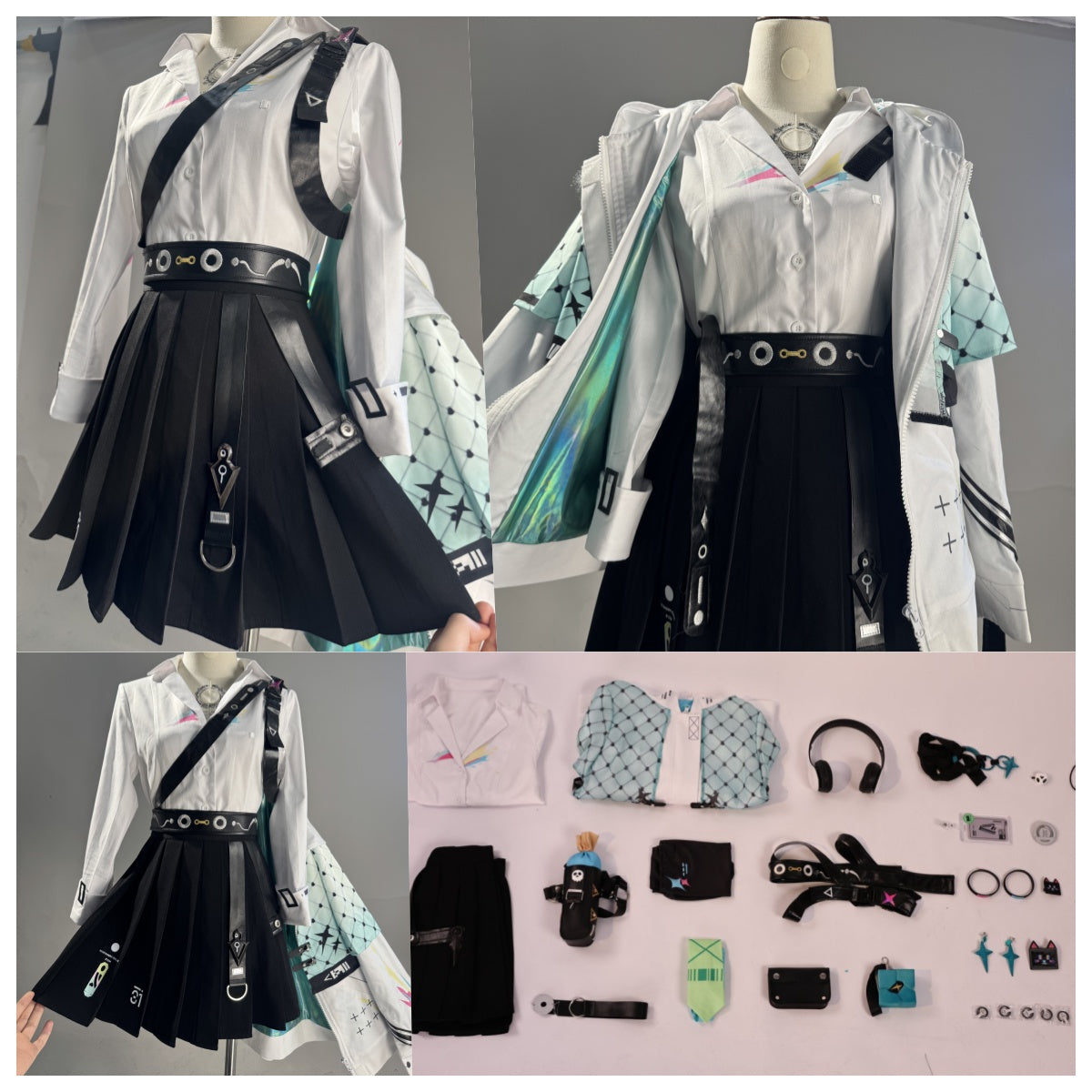 予約販売 Monenjoy 鳴潮 リンネー コスプレ衣装 イヤリング+髪飾付 アクセサリー 衣装 日常服 Wuthering Waves コスチューム