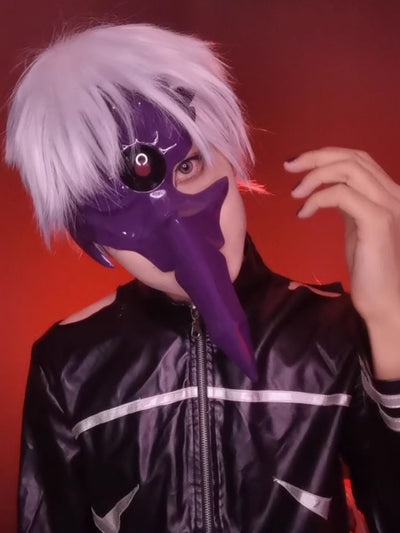 Monenjoy 東京喰種トーキョーグール マスク 仮面 金木 研 ムカデ仮面 コスプレ道具 - Monenjoy