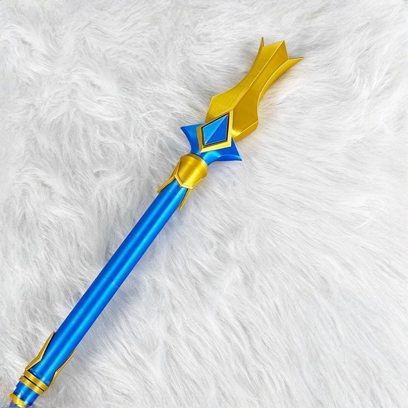 Monenjoy 崩壊スターレイル ケリュドラ 王冠 発光 法杖 100cm コスプレ道具 PLA樹脂