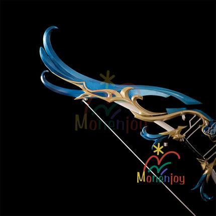 Monenjoy Genshin Impact Lamentation of the End 130cm Bow Cosplay Prop Weapon Model Venti Yolan Olorun