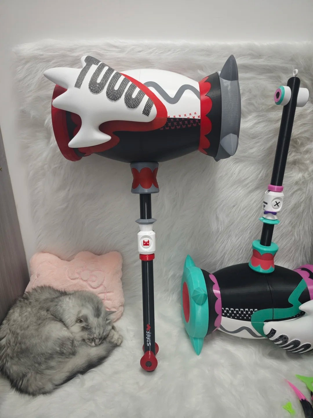 Monenjoy ゼンゼロ 千夏 モチーフ武器 90cmと45cm モデル コスプレ道具 PLA材質 妄想エンジェル 仮装 MONENJOY