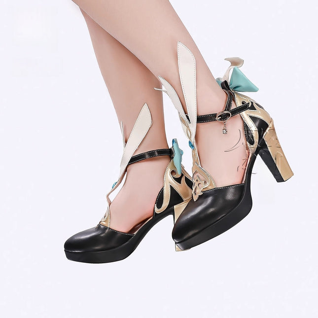 Monenjoy 原神 エスコフィエ コスプレ道具 Escoffier シューズ 靴 GS1165 - Monenjoy