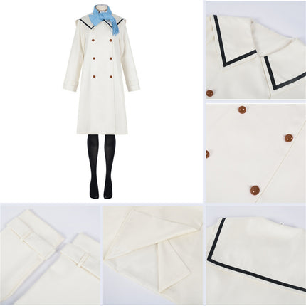 Monenjoy 魔法使い フリーレン コスプレ コスチューム COS パーティー 舞台衣装 ハロウィン 感謝祭 コスチューム 変装 ハロウィン 舞台衣装 撮影 コスプレ - Monenjoy