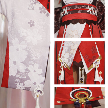 Monenjoy 原神 八重神子 コスプレ衣装 やえみこ 和服 イベント 仮装 舞台服 仮装 ハロウィン 学園祭 - Monenjoy