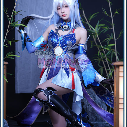 Monenjoy 崩壊スターレイル 鏡流 コスプレ衣装 雲上の五騎士 仙舟同盟 コスプレ イベントGS1224  - Monenjoy