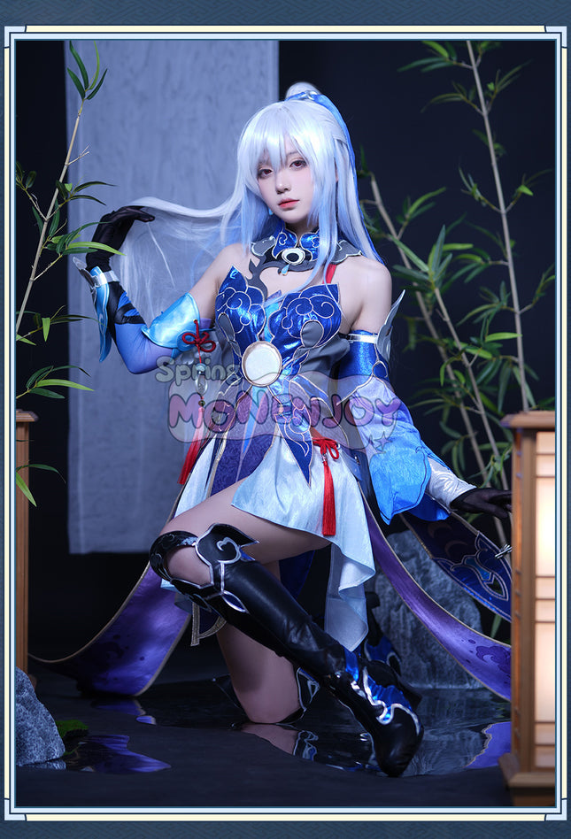 Monenjoy 崩壊スターレイル 鏡流 コスプレ衣装 雲上の五騎士 仙舟同盟 コスプレ イベントGS1224  - Monenjoy