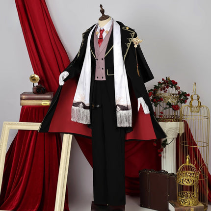 Monenjoy 原神(Genshin) 華舞う夜の旋律 ディルック ディルック生誕祭 海灯祭 新年会 コスプレ衣装 コスチューム 礼服 イベント - Monenjoy